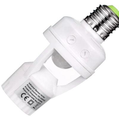 Bocal De Lâmpada Com Sensor De Presença