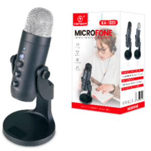 Microfone Condensador Usb 360º Ka-1333 - Kapbom