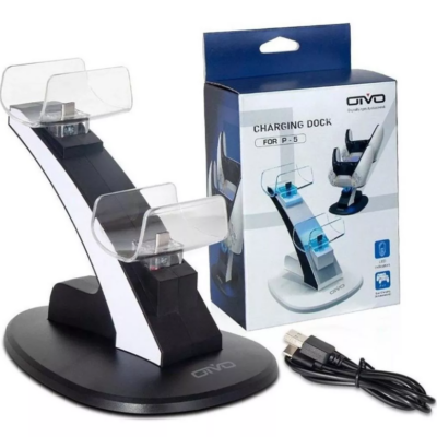 Carregador De Manete Joystick Ps5 Dualsense Compatível