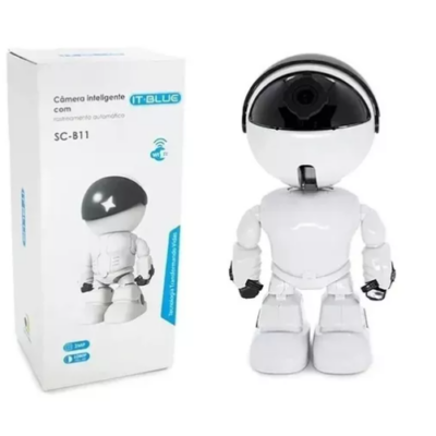 Câmera De Segurança I-blue Sc-b11 Com Resolução Full Hd 1080
