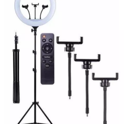 Iluminador Led Ring Light 18 Polegadas 60w E Tripé 2m