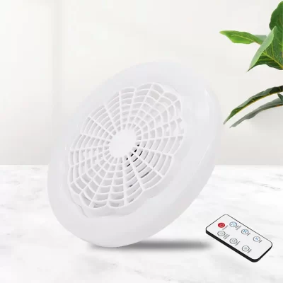 Lâmpada Ventilador Branco Teto Led Pequeno E27 30w 110v/220v