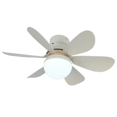 Ventilador Turbo Com Lâmpada Led E Controle Bivolt Premium