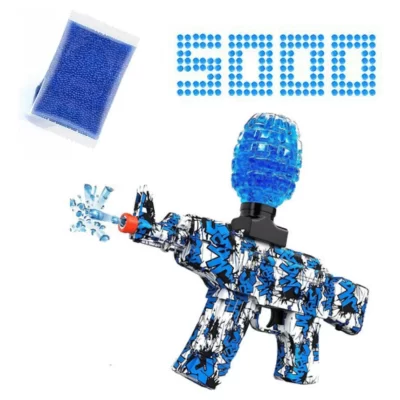 Metralhadora de brinquedo arma bolinhas de gel automática pistola Ak47