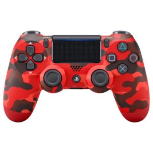 Controle Ps4 vermelho camuflado DualShock