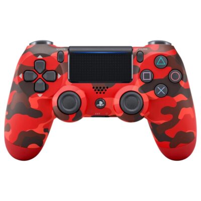 Controle Ps4 vermelho camuflado DualShock
